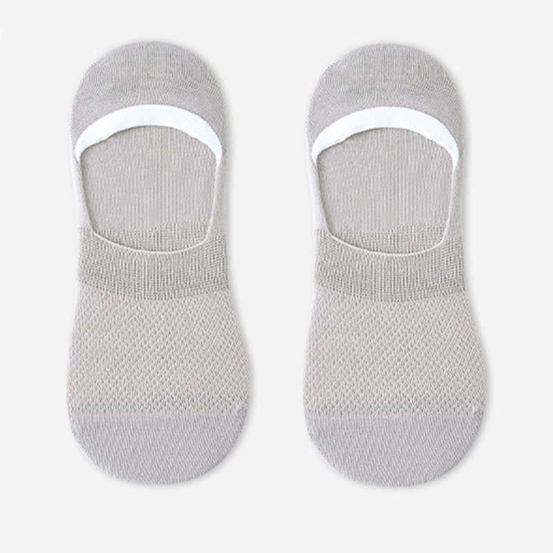 Chaussettes invisibles en coton et silicone antidérapantes (7 paires)