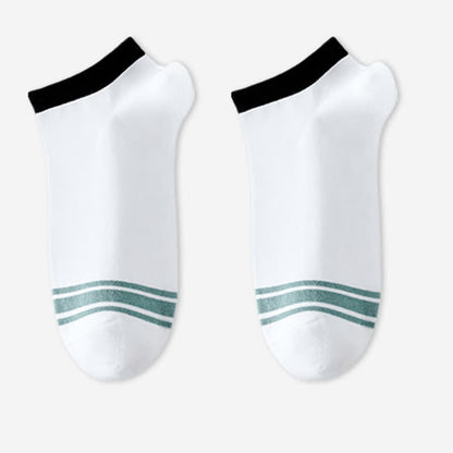 Chaussettes antibactériennes en pur coton hautement élastique (6 paires)