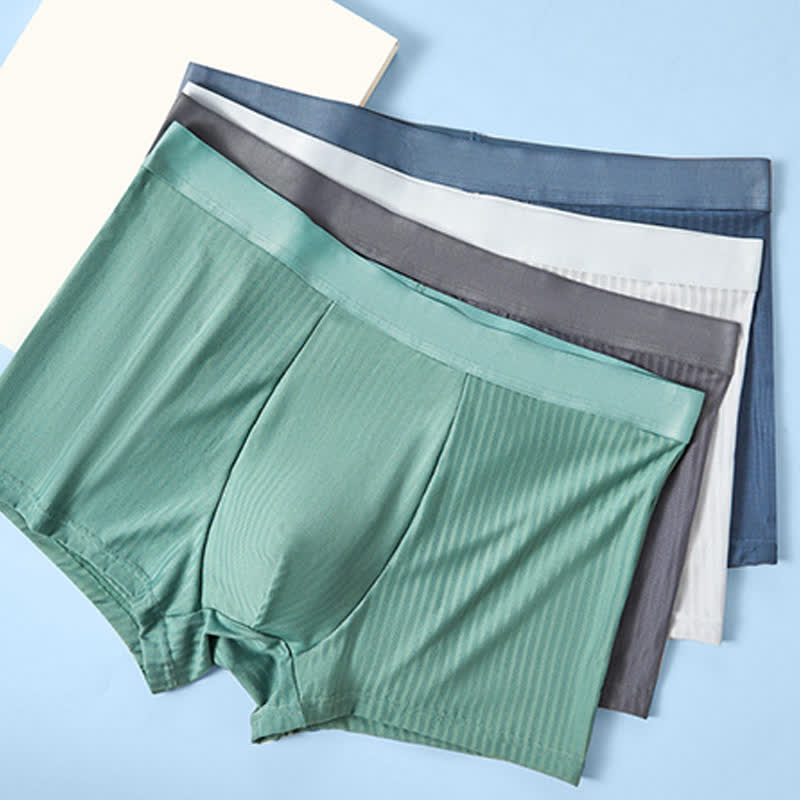 Boxers pour hommes à taille haute et haute élasticité (paquet de 3) - image 1