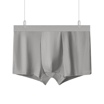 Boxers pour hommes à taille haute et haute élasticité (paquet de 3) - Gris clair - 10XL - image 10
