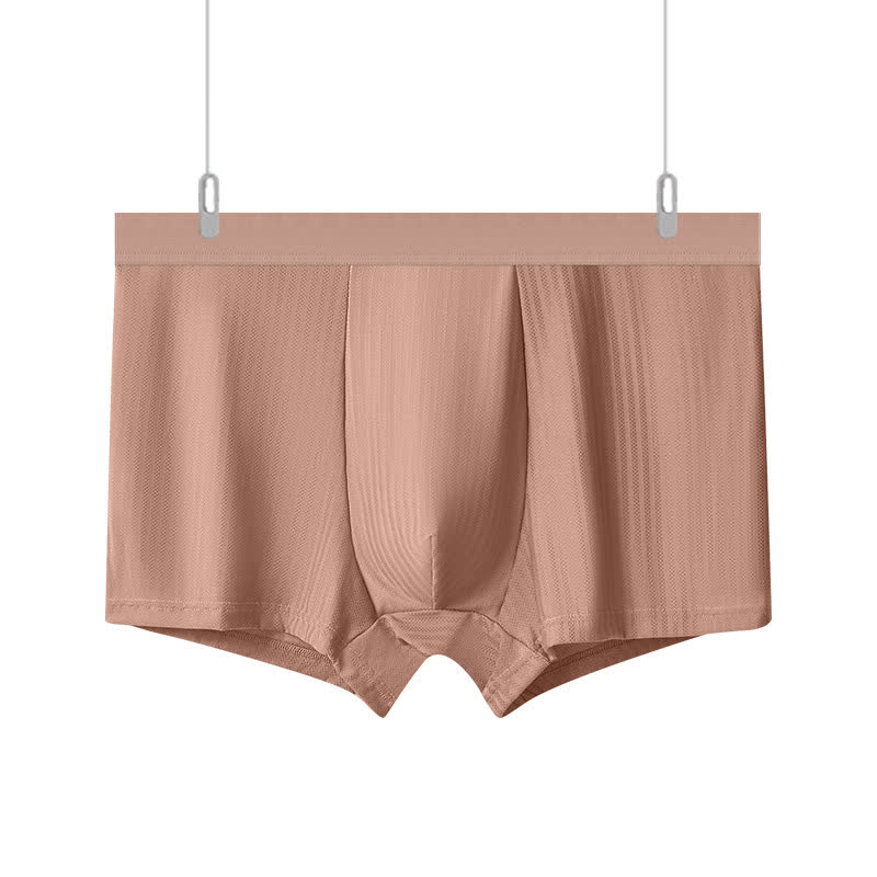 Boxers pour hommes à taille haute et haute élasticité (paquet de 3) - Orange - 10XL - image 11