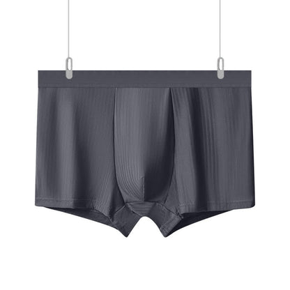Boxers pour hommes à taille haute et haute élasticité (paquet de 3) - Gris foncé - 10XL - image 0