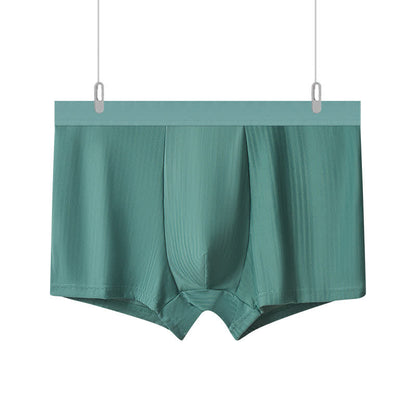 Boxers pour hommes à taille haute et haute élasticité (paquet de 3) - Vert - 10XL - image 5