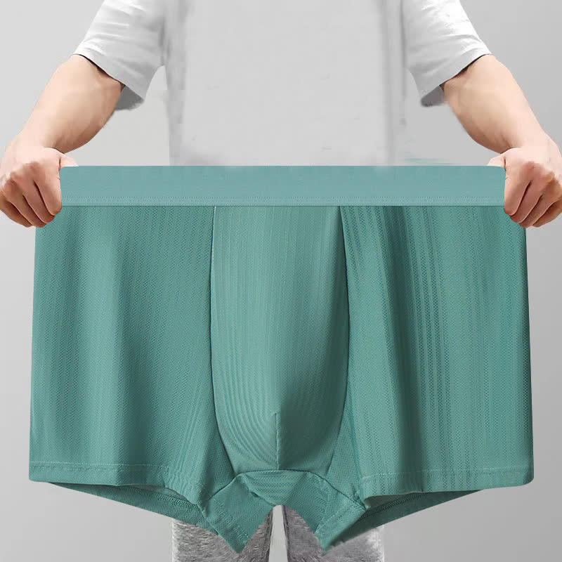 Boxers pour hommes à taille haute et haute élasticité (paquet de 3) - image 3