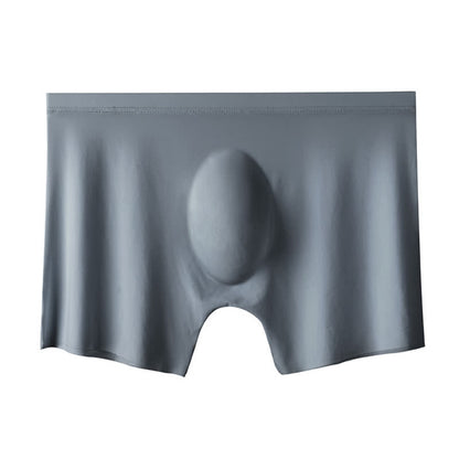 Boxers respirants en soie glacée pour homme, très élastiques (lot de 3) - Gris - 4XL - image 6