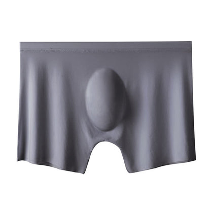 Boxers respirants en soie glacée pour homme, très élastiques (lot de 3) - Gris foncé - 4XL - image 8