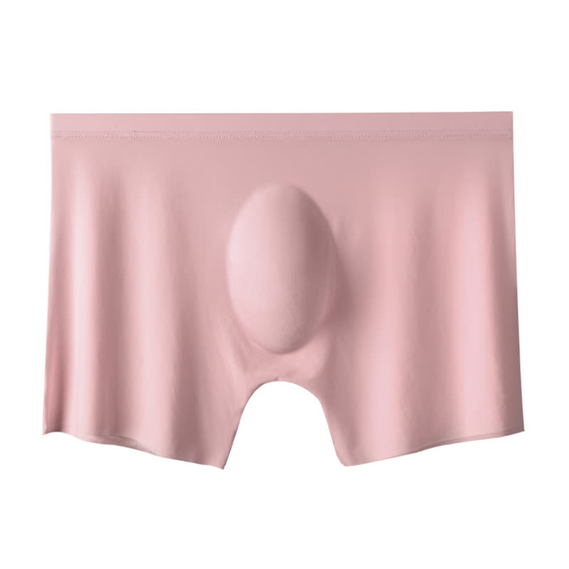 Boxers respirants en soie glacée pour homme, très élastiques (lot de 3)