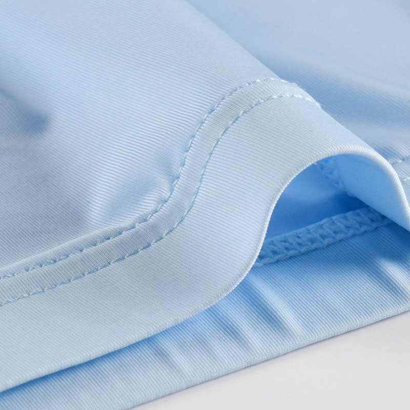 Boxers respirants en soie glacée pour homme, très élastiques (lot de 3)