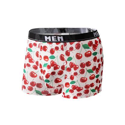 Boxers respirants pour homme à imprimé fruits et légumes (lot de 3) - Blanc - 2XL - image 5