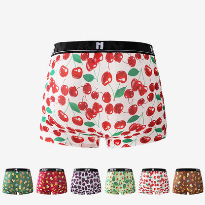 Boxers respirants pour homme à imprimé fruits et légumes (lot de 3) - image 1