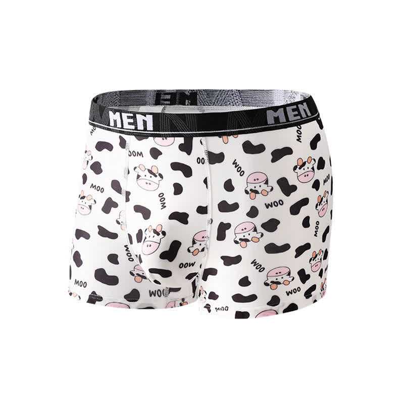 Boxers respirants pour homme à imprimé animal (lot de 3) - Beige - 2XL - image 3