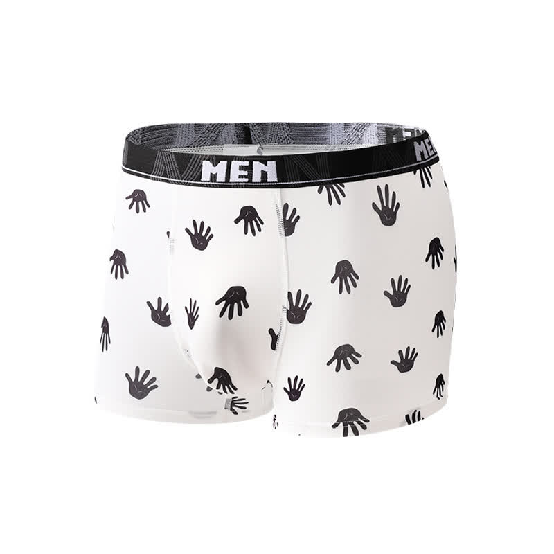 Boxers respirants pour homme à imprimé animal (lot de 3) - Blanc - 2XL - image 9