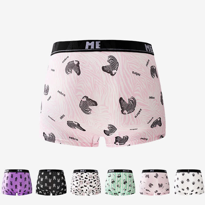 Boxers respirants pour homme à imprimé animal (lot de 3) - image 1