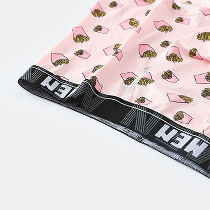 Boxers respirants pour homme à imprimé snacks (lot de 5)
