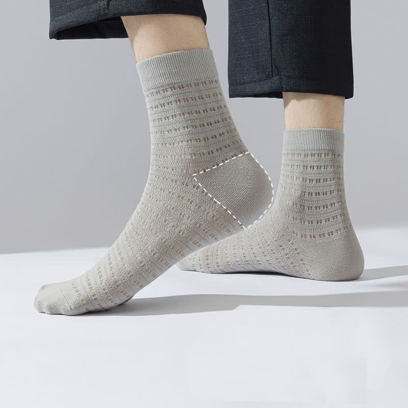 Chaussettes en fibre de bambou creuses (5 paires) - image 4