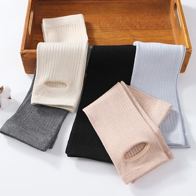 Manchons de compression pour mollets en soie et coton (2 paires) - image 2