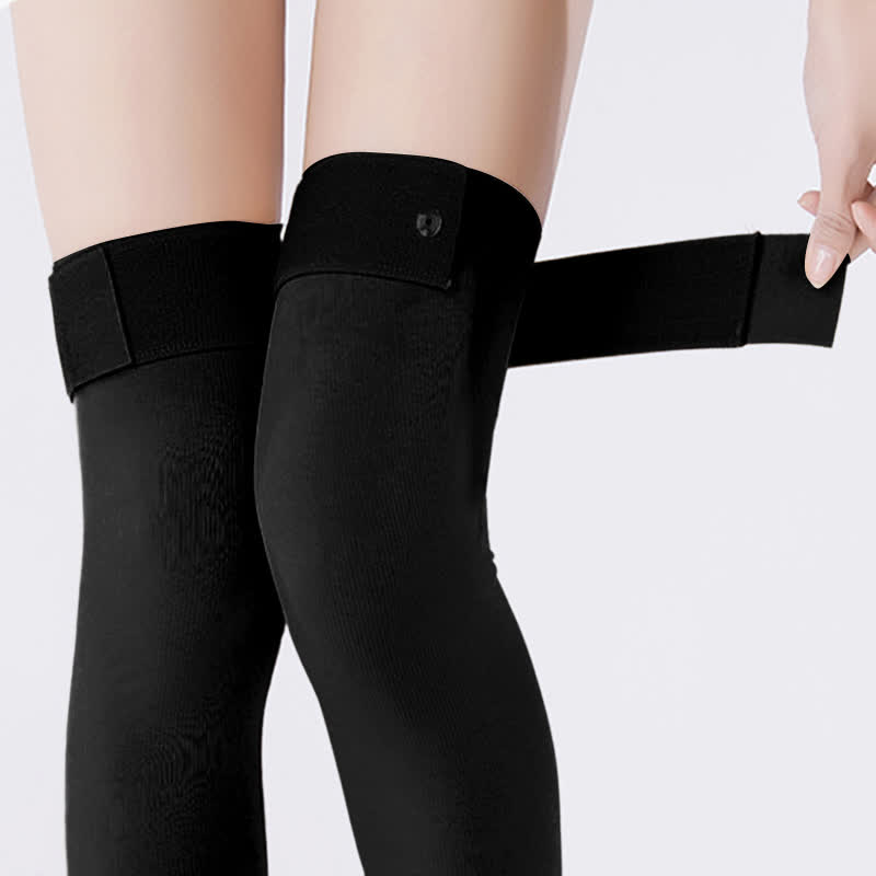 Manchons de jambe légers sans couture avec sangle - image 2