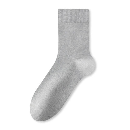 Chaussettes respirantes antibactériennes en pur coton (5 paires)