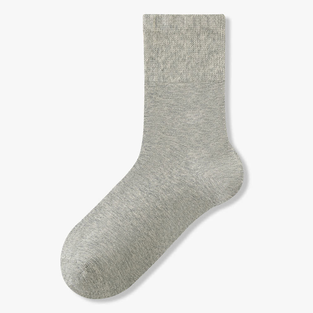 Chaussettes courtes en coton extensible (8 paires) - Gris clair - EU37-45 (US4-11) - image 14