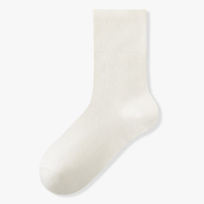 Chaussettes longues en coton extensible grande taille (8 paires)