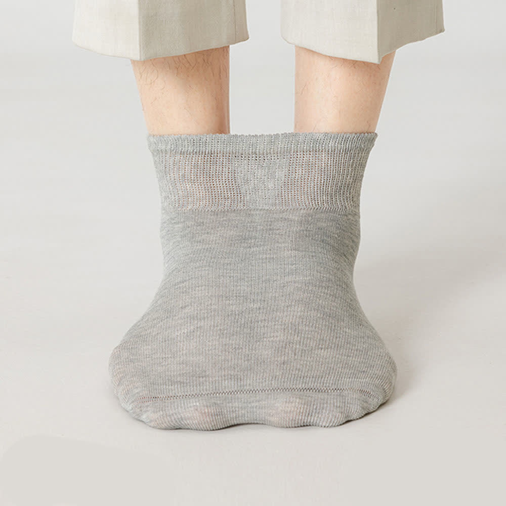 Chaussettes longues en coton extensible grande taille (8 paires)