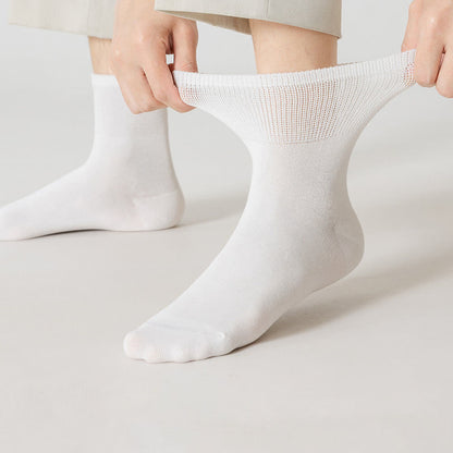 Chaussettes longues en coton extensible grande taille (8 paires)