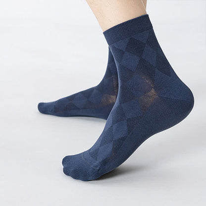 Chaussettes mi-mollet respirantes en pur coton (7 paires) - image 6