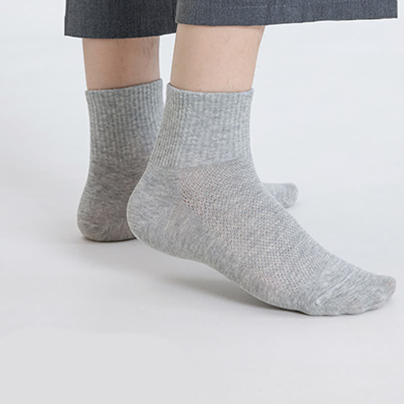 Chaussettes fines et respirantes en pur coton (7 paires) - image 12