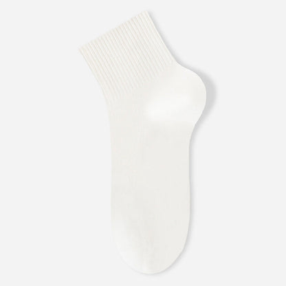 Chaussettes fines et respirantes en pur coton (7 paires) - Blanc - EU40-45 (US7-11) - image 3