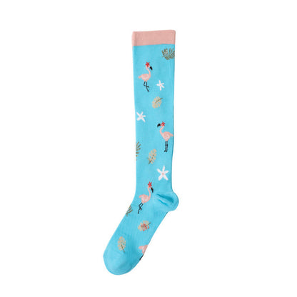 Chaussettes de compression à imprimé animal et plante (6 paires) - image 10