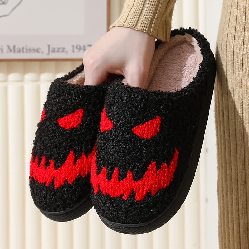 Chaussons grande taille à imprimé fantôme d'Halloween - image 3