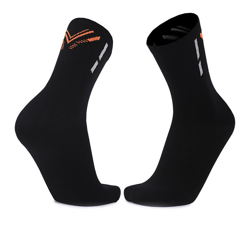 Chaussettes de compression sport à séchage rapide (4 paires) - Noir - EU39-45 (US6-11) - image 5