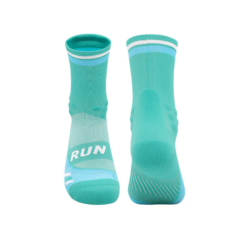 Chaussettes de compression respirantes à séchage rapide (4 paires) - Vert - EU39-44 (US6-10) - image 0