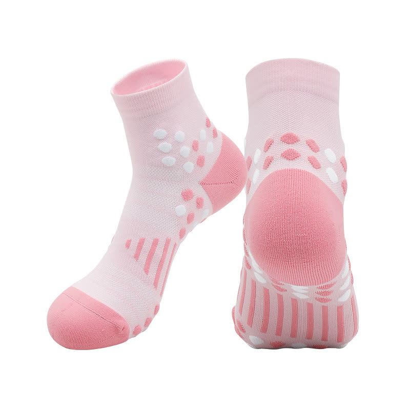 Chaussettes de compression pour le cyclisme avec maintien ciblé (4 paires) - Rose clair - EU39-44 (US6-10) - image 6