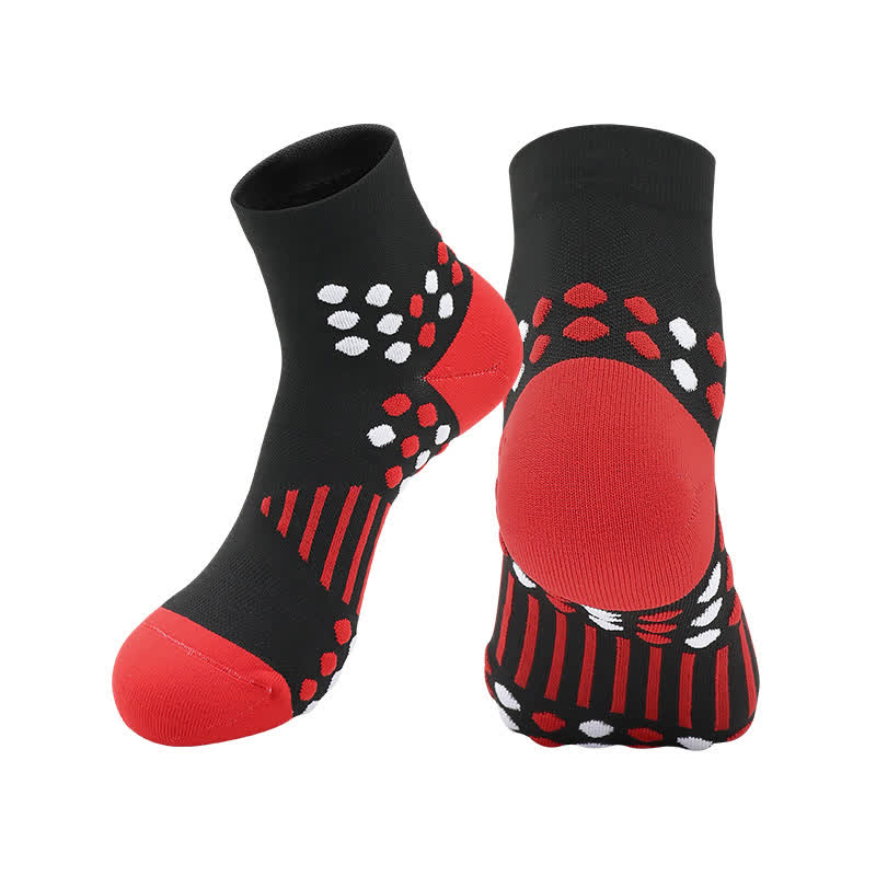 Chaussettes de compression pour le cyclisme avec maintien ciblé (4 paires) - Noir - EU39-44 (US6-10) - image 9
