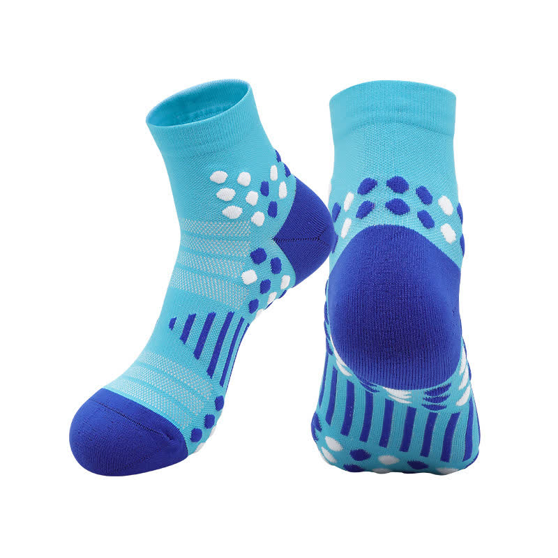 Chaussettes de compression pour le cyclisme avec maintien ciblé (4 paires) - Lac Bleu - EU39-44 (US6-10) - image 5