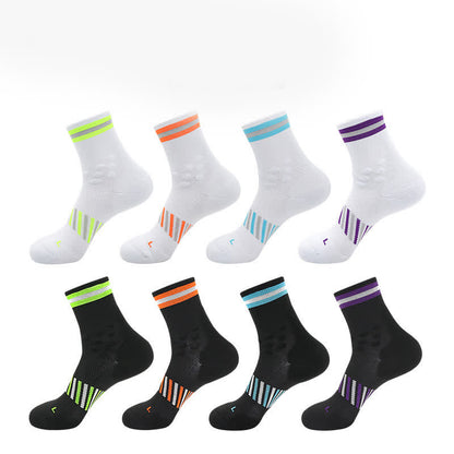 Chaussettes de compression respirantes pour le cyclisme (4 paires)