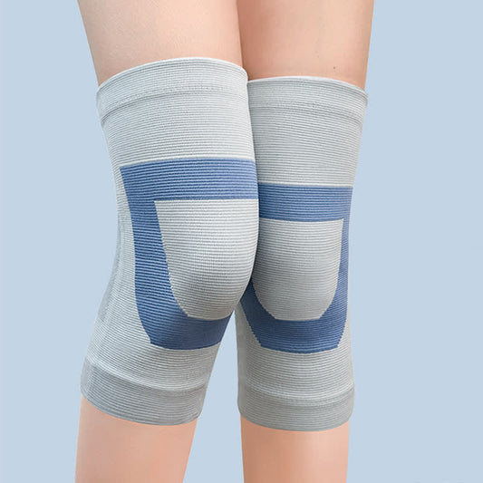 Genouillères de sport à haute élasticité - Gris - XXL - image 0