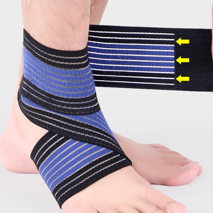 Chevillères fines et élastiques en velcro - image 2