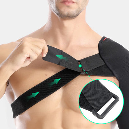 Orthèse d'épaule à compression réglable et hautement élastique