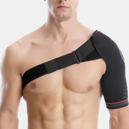 Orthèse d'épaule à compression réglable et hautement élastique - image 0