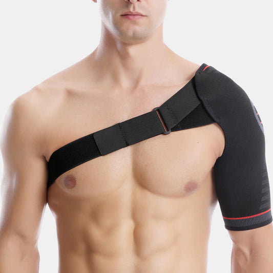 Orthèse d'épaule à compression réglable et hautement élastique - image 0