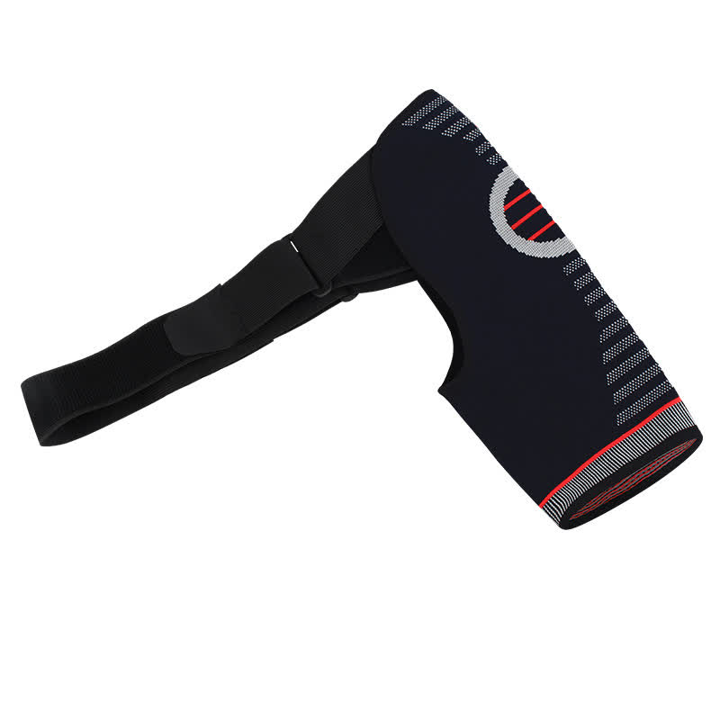 Orthèse d'épaule à compression réglable et hautement élastique - Noir - L/XL - image 3