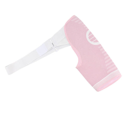 Orthèse d'épaule à compression réglable et hautement élastique - Rose - L/XL - image 5