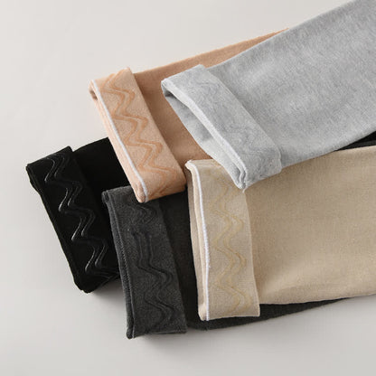 Manchons de mollet étriers en pur coton - image 2
