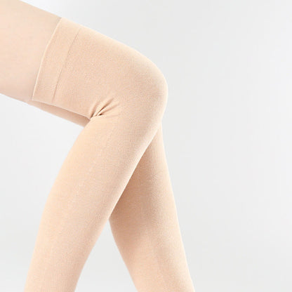 Manchons de cuisse en pur coton avec poignée en silicone antidérapante - image 6