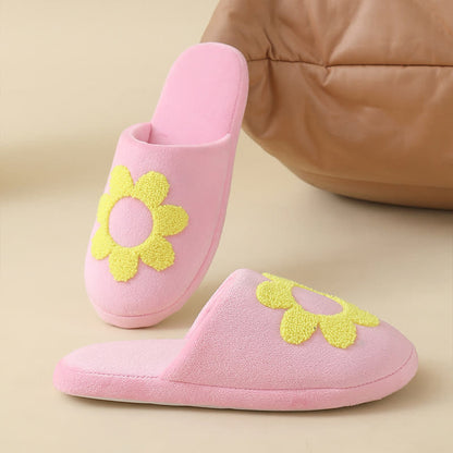 Chaussons mignons à imprimé floral grande taille - image 3