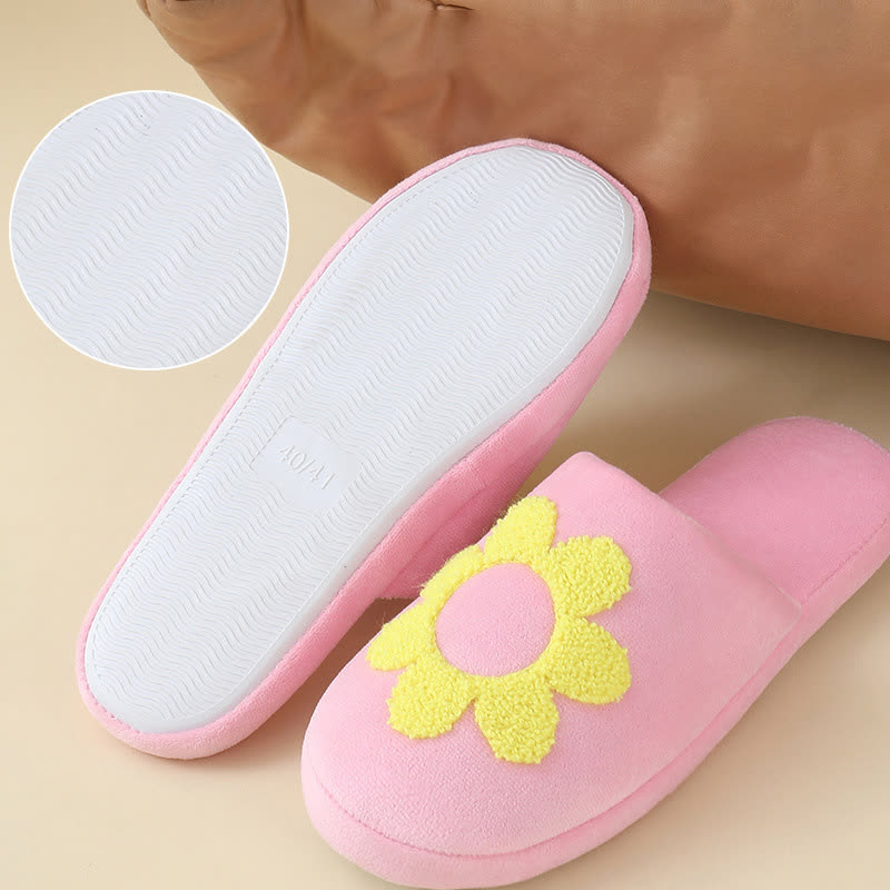 Chaussons mignons à imprimé floral grande taille - image 5