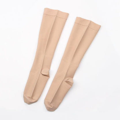 Chaussettes de compression hautes et modelantes (30-40 mmHg) - Nu - 2XL - image 4