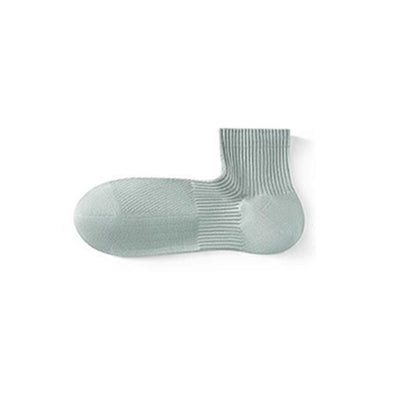 Chaussettes basses respirantes en coton uni (6 paires)